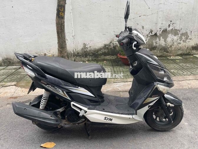 SYM Power Fi 125cc 2022 Đen Trắng Nhập khẩu