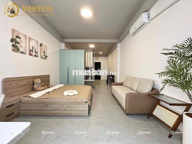 STUDIO CỬA SỔ NGAY LOTTE MART CỘNG HOÀ - FULL NỘI THẤT MÁY GIẶT RIÊNG