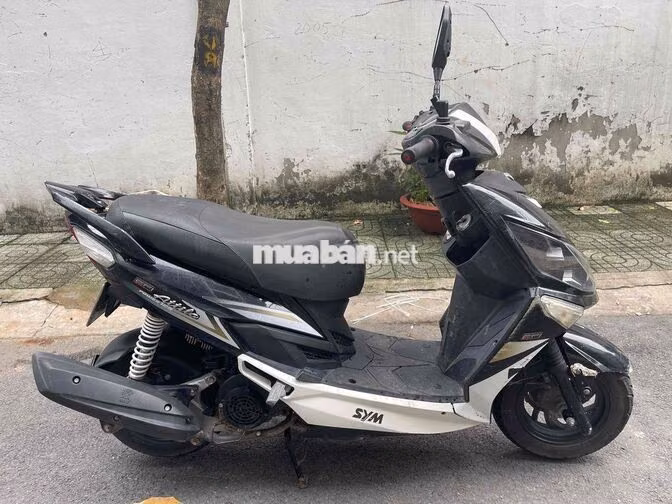 SYM Power Fi 125cc 2022 Đen Trắng Nhập khẩu
