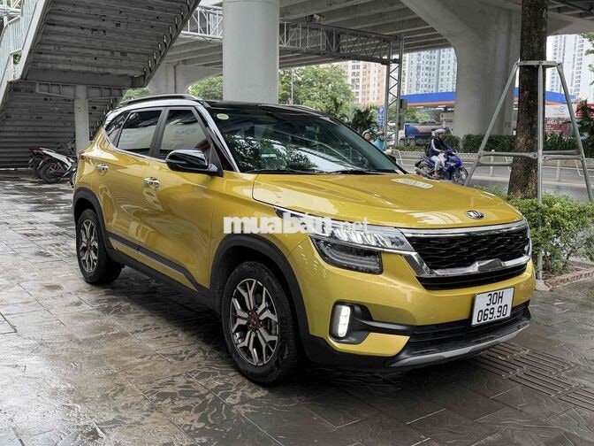 KIA Seltos 1.4 Turbo Premium 2021 Vàng siêu mới