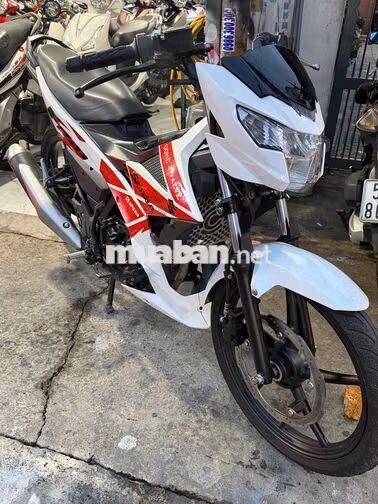 Suzuki Satria F150 2021 Trắng đỏ 33758 km