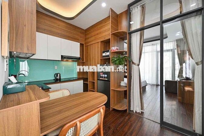 CĂN HỘ 1 PHÒNG NGỦ FULL NỘI THẤT -PHƯỜNG CHỢ QUÁN -GIẶT XẤY RIÊNG