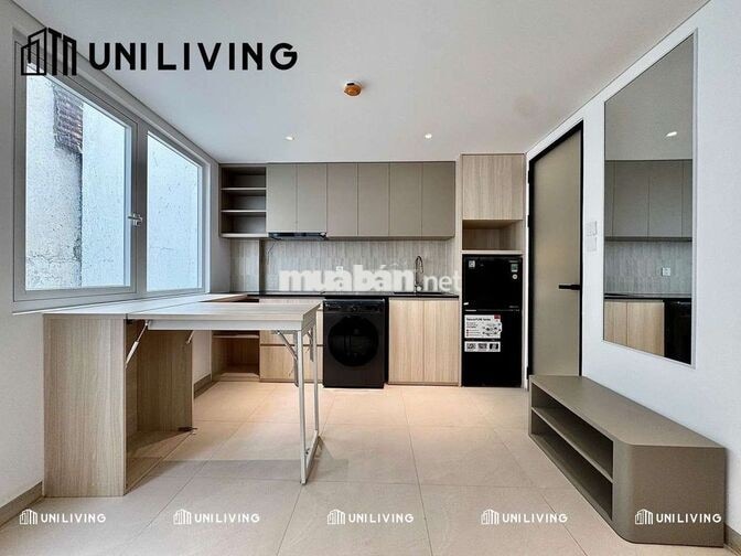 Cho thuê căn hộ 40m2 cửa sổ mới 100% - Cách Mạng Tháng 8 Q3, Chợ Hòa H