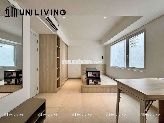 Cho thuê căn hộ 40m2 cửa sổ mới 100% - Cách Mạng Tháng 8 Q3, Chợ Hòa H
