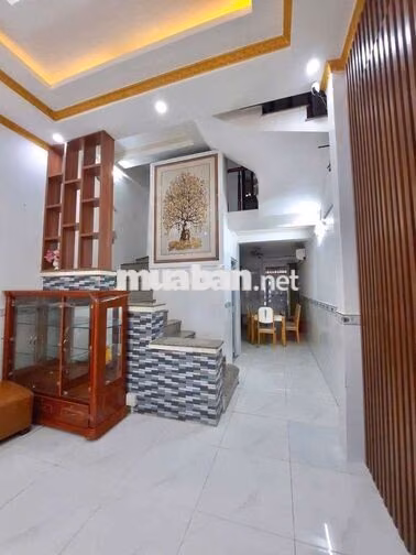 cho thuê nhà full nội thất khu dân cư cty8 - đối diện Nam Long