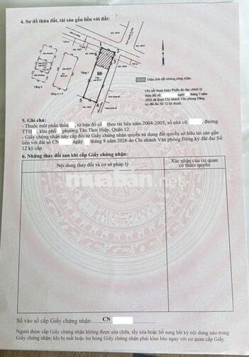 Nhà phố hẻm xe hơi Tân Thới Hiệp quận 12 5 tỉ