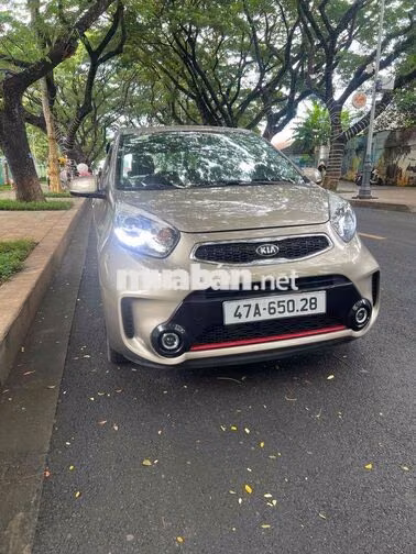 Kia Morning Si Full 2016 Số sàn Vàng cát