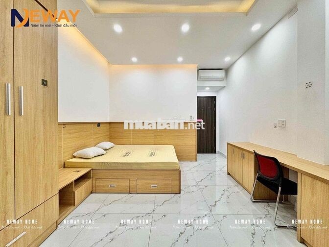 CHO THUÊ CĂN HỘ CHỈ TÍNH ĐIỆN NƯỚC - FULL NT - GIẾNG TRỜI- TÁCH BẾP