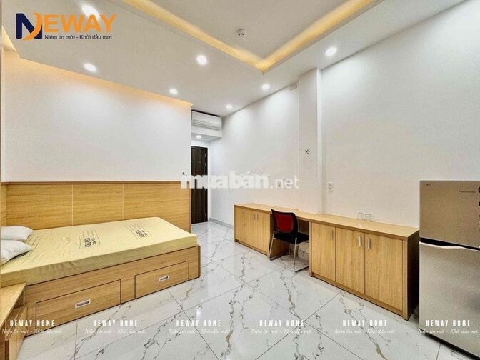 CHO THUÊ CĂN HỘ CHỈ TÍNH ĐIỆN NƯỚC - FULL NT - GIẾNG TRỜI- TÁCH BẾP