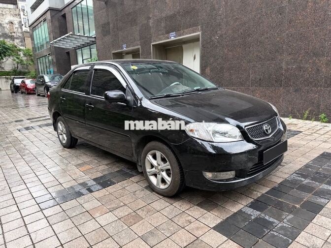 Toyota Vios 2004 Số sàn Đen