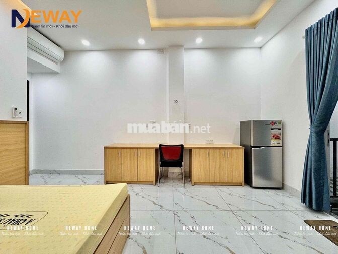 CHO THUÊ CĂN HỘ CHỈ TÍNH ĐIỆN NƯỚC - FULL NT - GIẾNG TRỜI- TÁCH BẾP