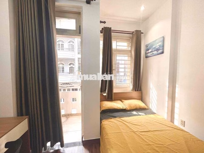STUDIO BAN CÔNG FULL NỘI THẤT TẠI NGUYỄN HỮU CẢNH GẦN CÁC ĐH LỚN
