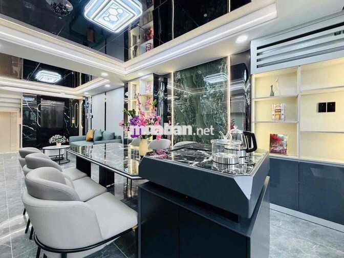 NHÀ PHỐ MỚI XÂY NỘI THẤT CAO CẤP
