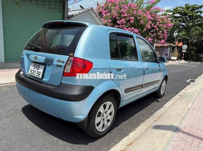 Hyundai GETZ 1.4AT 2008 Tự động Xanh