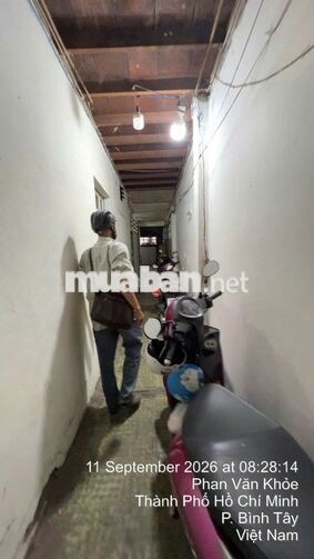 Bán căn hộ 255 Phan Văn Khoẻ (Quận 6 cũ)- Lầu 2 thang bộ- Giá 1 tỷ 930