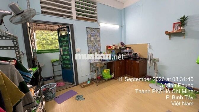 Bán căn hộ 255 Phan Văn Khoẻ (Quận 6 cũ)- Lầu 2 thang bộ- Giá 1 tỷ 930
