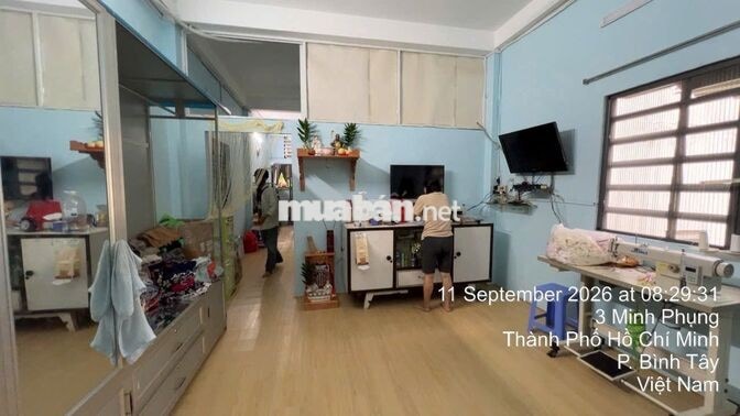 Bán căn hộ 255 Phan Văn Khoẻ (Quận 6 cũ)- Lầu 2 thang bộ- Giá 1 tỷ 930