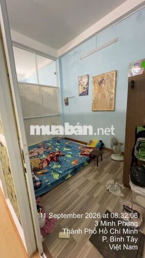Bán căn hộ 255 Phan Văn Khoẻ (Quận 6 cũ)- Lầu 2 thang bộ- Giá 1 tỷ 930