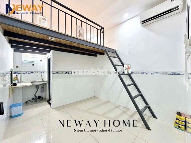 DUPLEX GÁC CAO L, BAN CÔNG LỚN SẴN MÁY LẠNH, NGAY ĐH CÔNG THƯƠNG