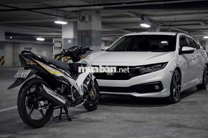 Yamaha Exciter 1S92 Trắng đen vàng
