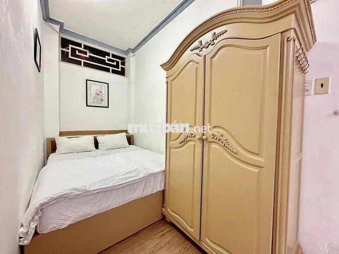 Cho thuê căn 1pn tách bếp máy giặt riêng full nt ở Trần Quang Diệu Q3