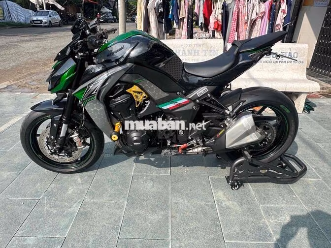 Kawasaki Z1000R 2019 Đen, Xanh lá 7000 km