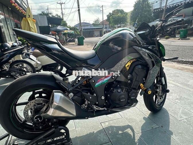 Kawasaki Z1000R 2019 Đen, Xanh lá 7000 km