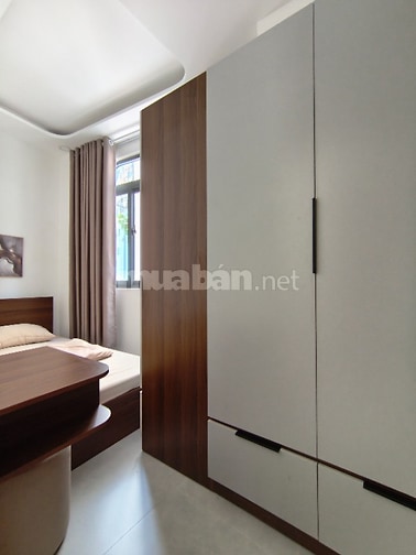 Nhà 2 Mặt Hẻm 3 Phòng Đủ Nội Thất 2 Tấm Đúc Hoàn Công
