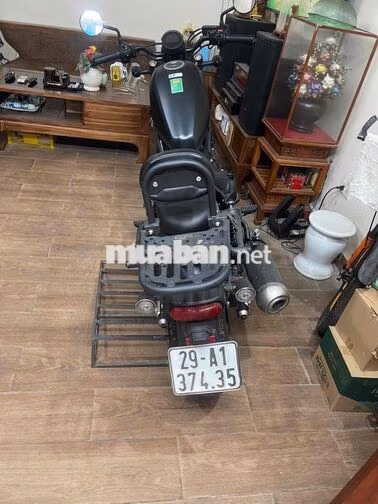 Honda Rebel 500 2024 Đen 3000km