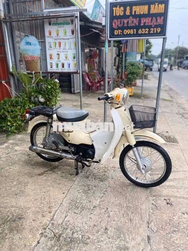 Xe số Cúp 50 màu Kem