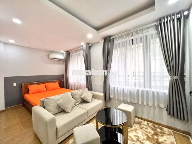 NGAY NGÃ 6 CỘNG HÒA - STUDIO FULL NỘI THẤT, CỬA SỔ ĐÓN NẮNG