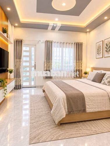 Hẻm xe hơi 40M2 Quang Trung Nhà mới hoàn công QH dân cư hiện hữu