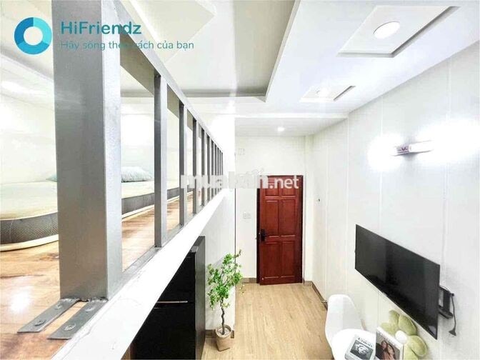 CHỈ TÍNH ĐIỆN NƯỚC, BAN CÔNG FULL NỘI THẤT, GẦN NGÃ TƯ BỐN XÃ,  AEON