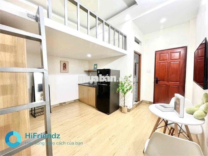 CHỈ TÍNH ĐIỆN NƯỚC, BAN CÔNG FULL NỘI THẤT, GẦN NGÃ TƯ BỐN XÃ,  AEON