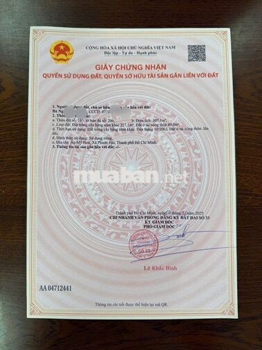 BÁN LÔ ĐẤT VƯỜN 307M2 NGANG 10 SẲN RÀO CHỈ 1Ty800, CHÂN NÚI MINH ĐẠM  