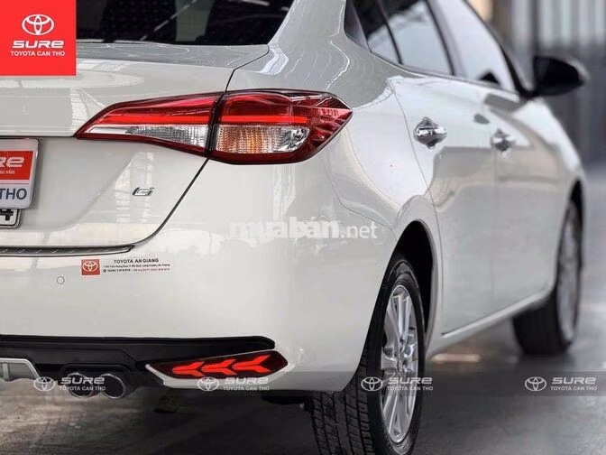 Toyota Vios G 2019 Trắng Tự động - bảo hành Toyota