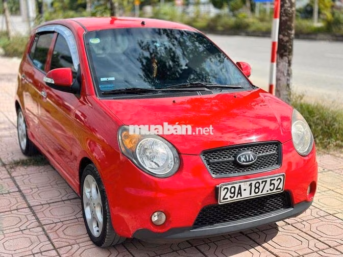 Kia Morning SLX 2011 Đỏ 10 vạn