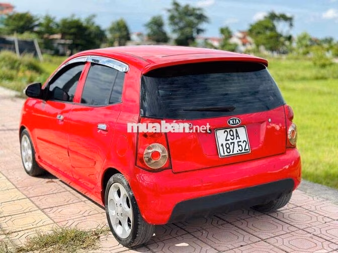 Kia Morning SLX 2011 Đỏ 10 vạn