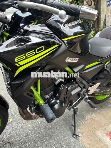 Kawasaki Z650 TFT Đen, Xanh lá 14.000 km