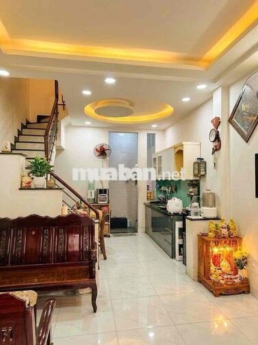 nhà thống nhất p16 hẻm xe hơi 2 tầng