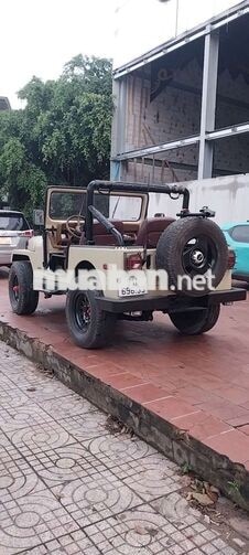 Jeep Xe địa hình màu Kem