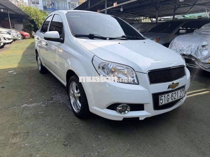 Chevrolet Aveo 2018 Số sàn 86000 km Trắng