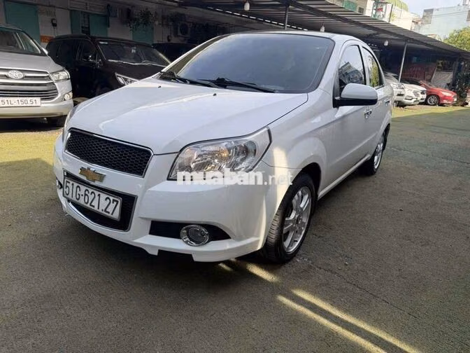 Chevrolet Aveo 2018 Số sàn 86000 km Trắng