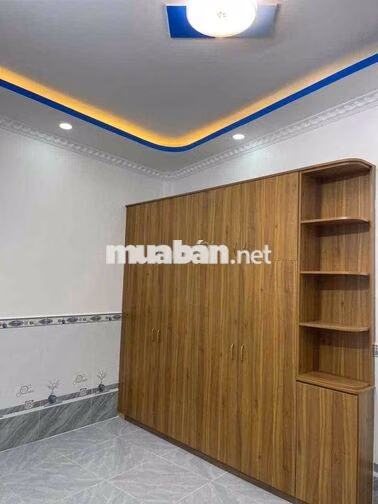 Nhà Phố Hóc Môn 6x16m 1 trệt 1 lầu 4pn ,2wc,đường nhựa xe hơi