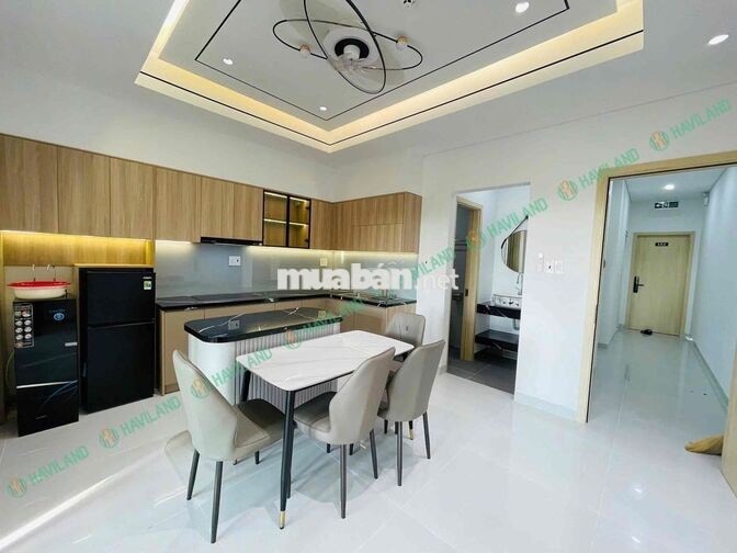 CĂN HỘ 1 PN MỚI KHU HOÀ XUÂN - GIẶT SẤY RIÊNG, DIỆN TÍCH 40m2