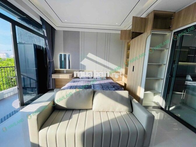 CĂN HỘ 1 PN MỚI KHU HOÀ XUÂN - GIẶT SẤY RIÊNG, DIỆN TÍCH 40m2