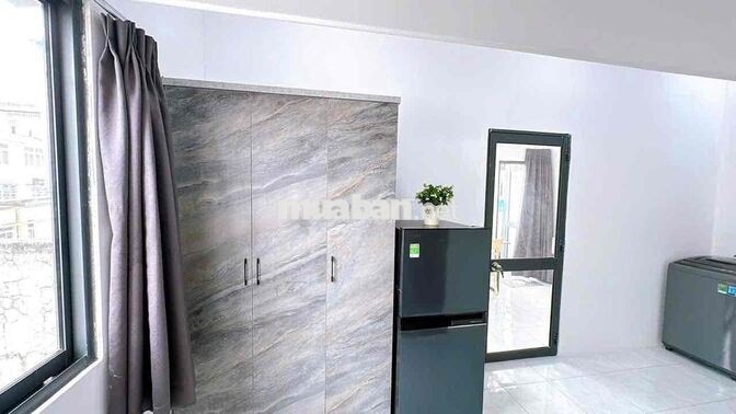 ✅Căn hộ 1 phòng ngủ máy giặt ban công riêng, Nguyễn Cửu Vân Bình Thanh