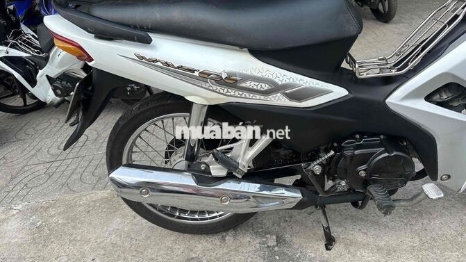 Wave Alpha 110 2020 Trắng đen ( hỗ trợ góp )