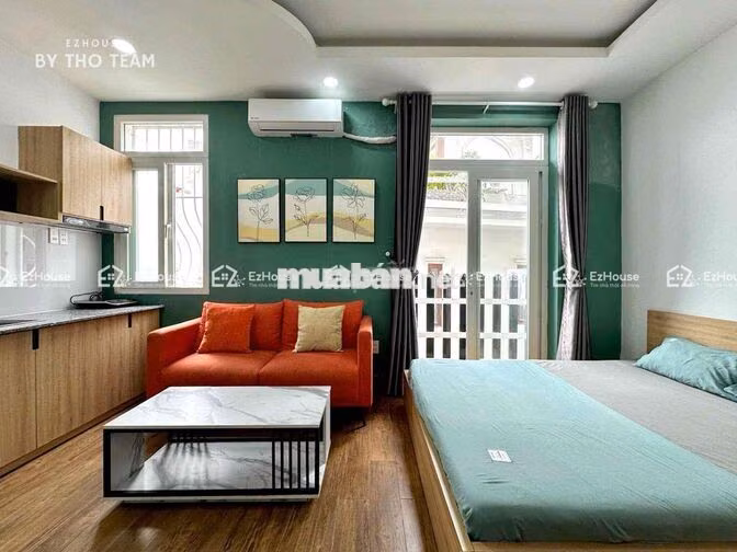 CĂN HỘ STUDIO BAN CÔNG - FULL TIỆN NGHI - gần Q10-Q3