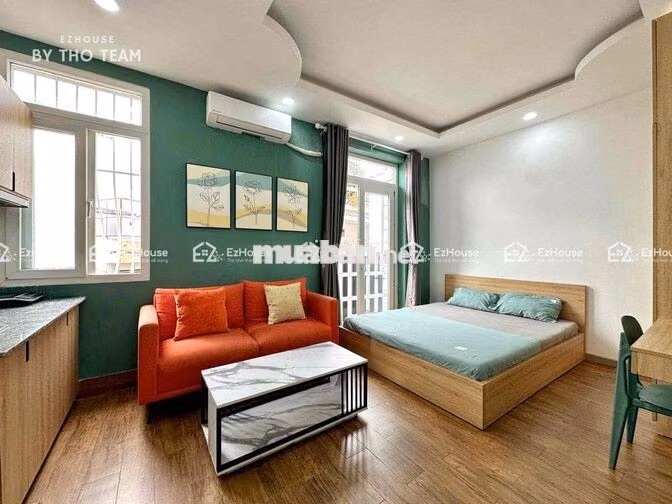 CĂN HỘ STUDIO BAN CÔNG - FULL TIỆN NGHI - gần Q10-Q3